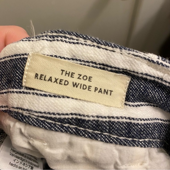 Madewell The Zoe Relaxed Wide Pant Size 2 - Picture 8 of 9